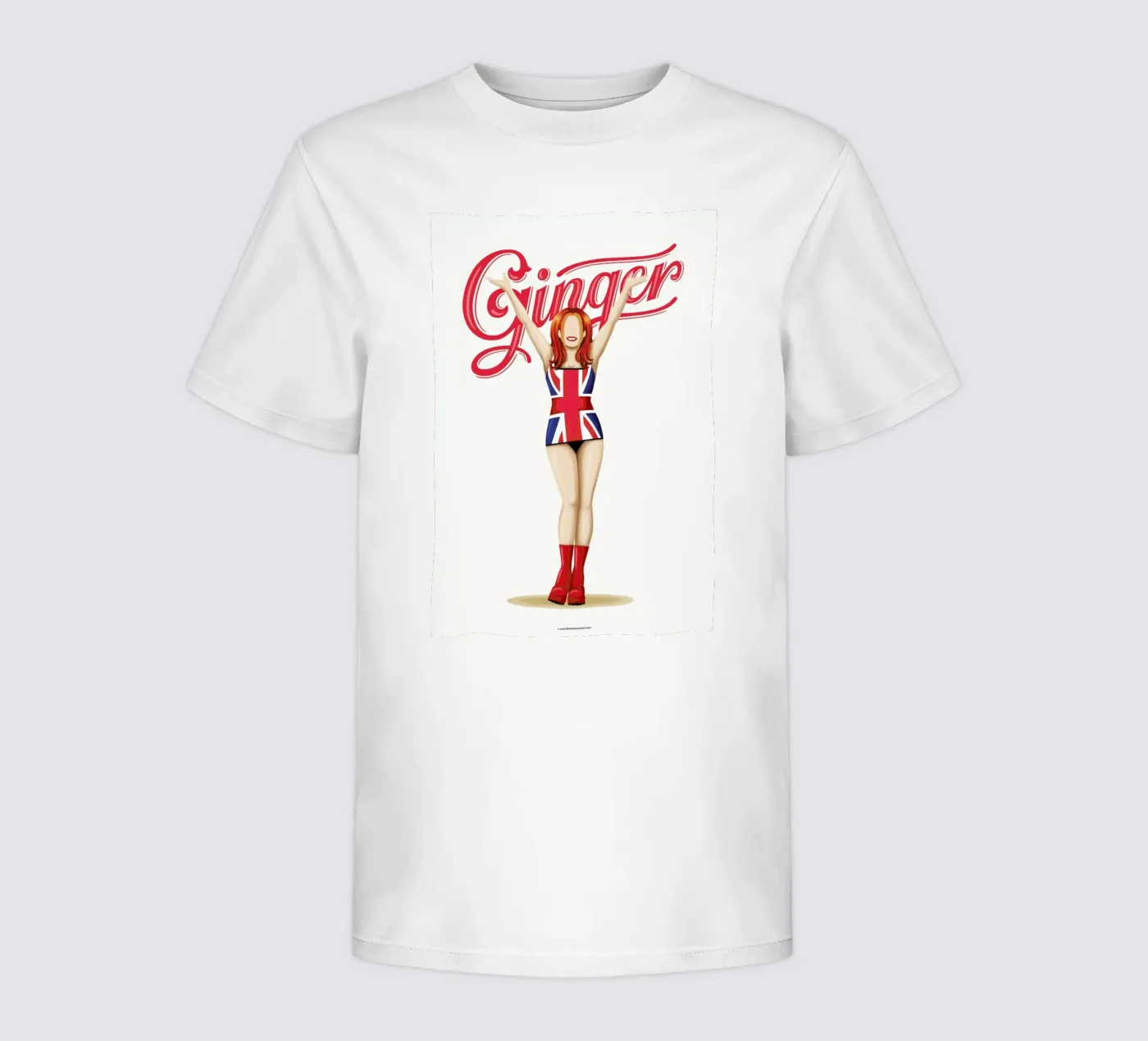 Ginger kinder t-shirt van Nour Tohme