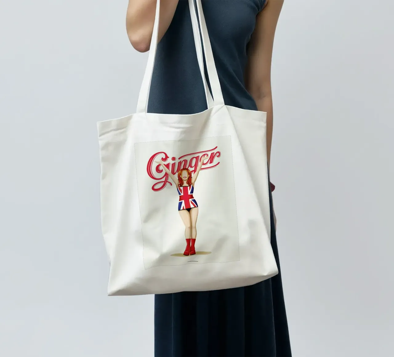Ginger borsa in juta da Nour Tohme