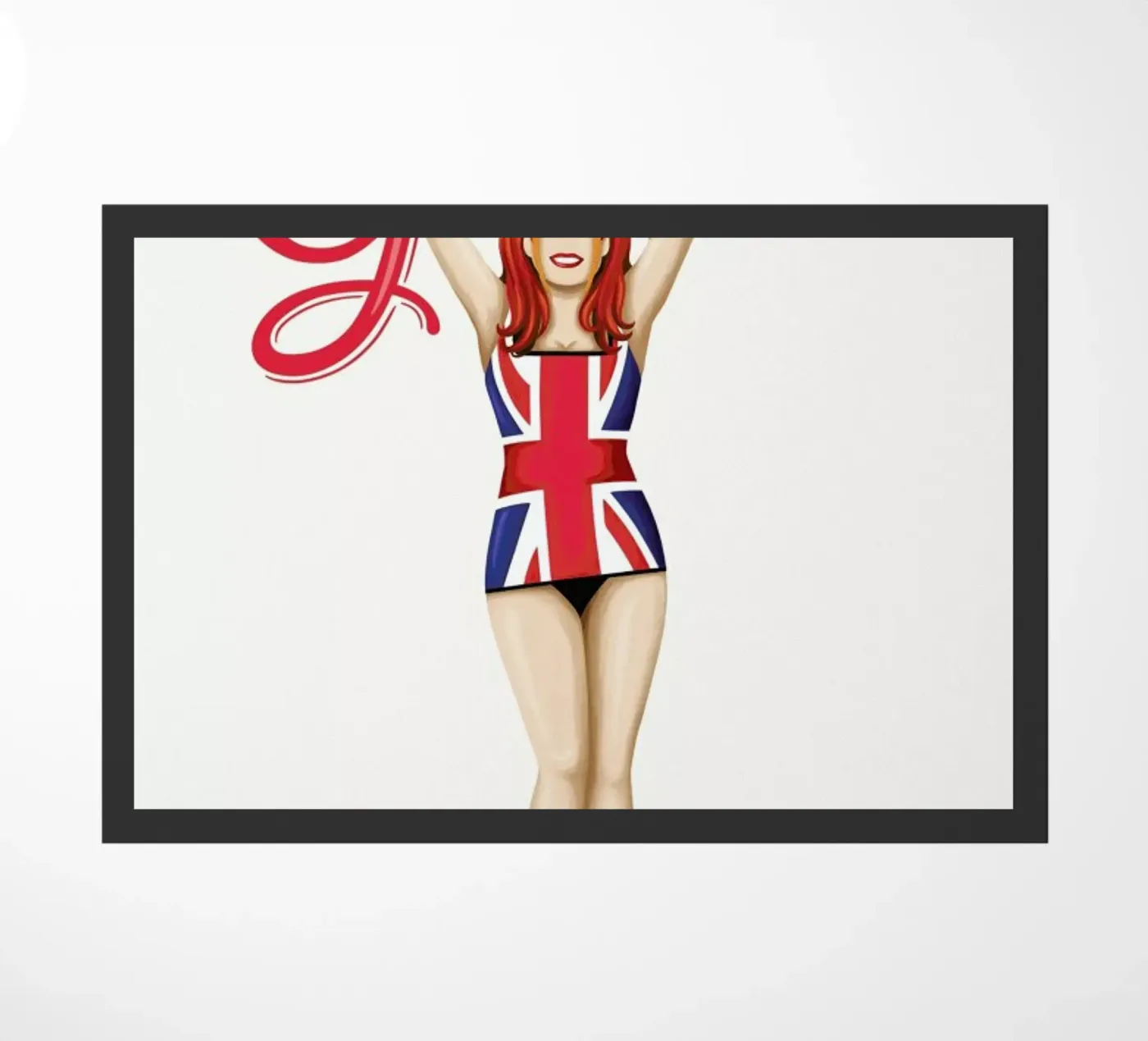 Ginger deurmat van Nour Tohme