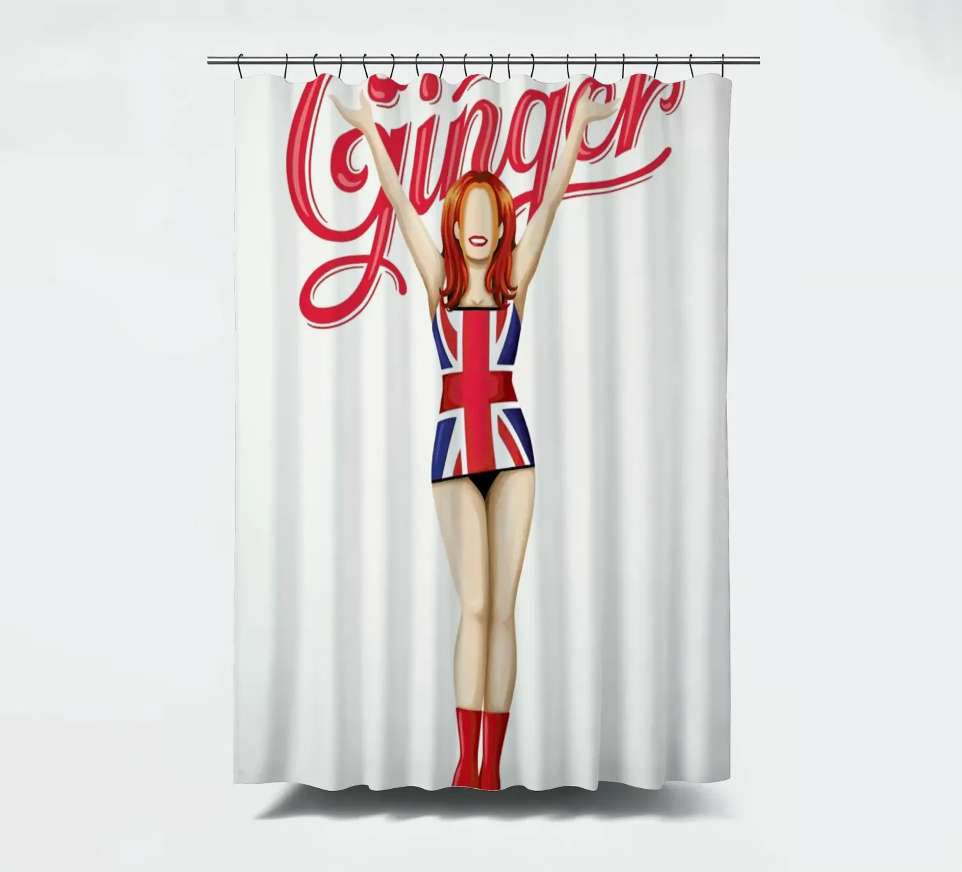 Ginger Duschvorhang von Nour Tohme