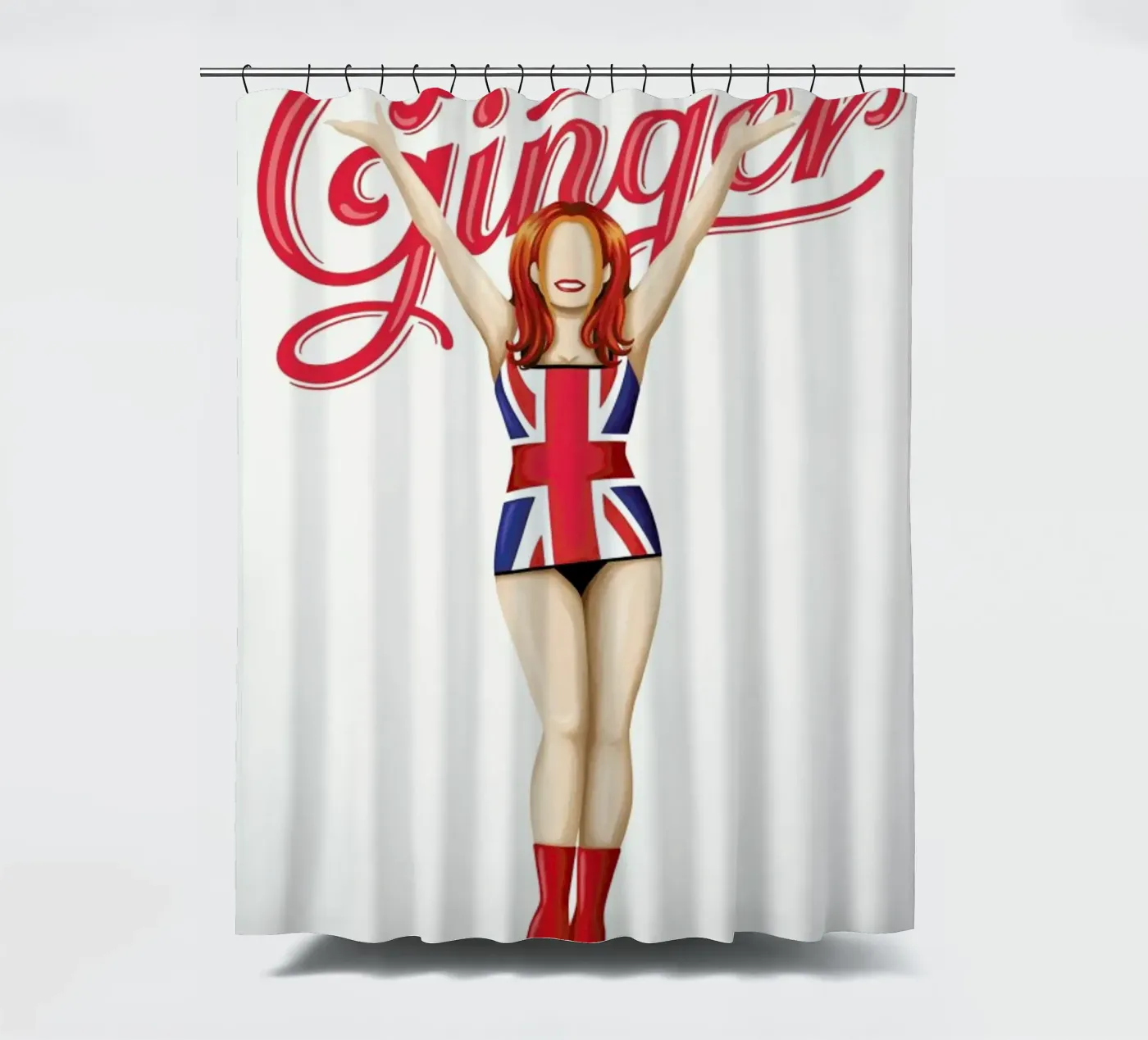 Ginger Duschvorhang von Nour Tohme