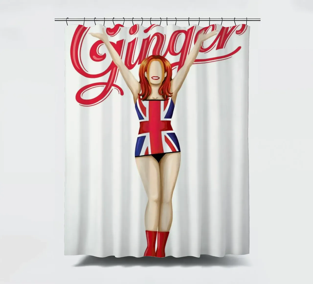 Ginger tenda da doccia da Nour Tohme