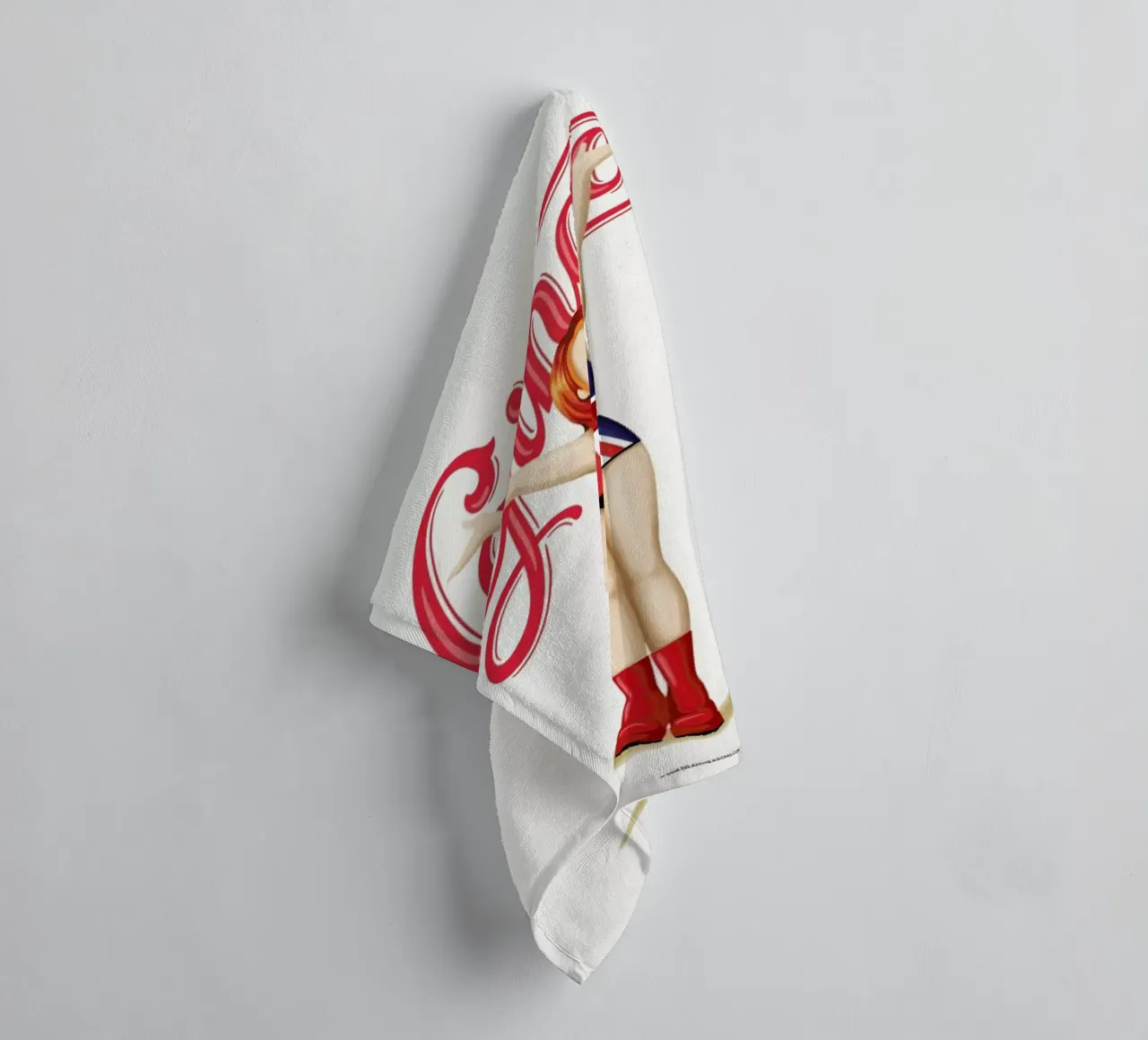 Ginger badhanddoek van Nour Tohme