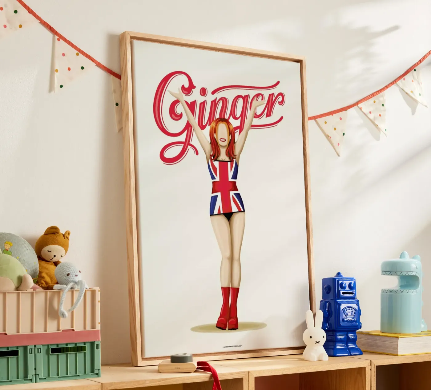 Ginger canvas by Nour Tohme