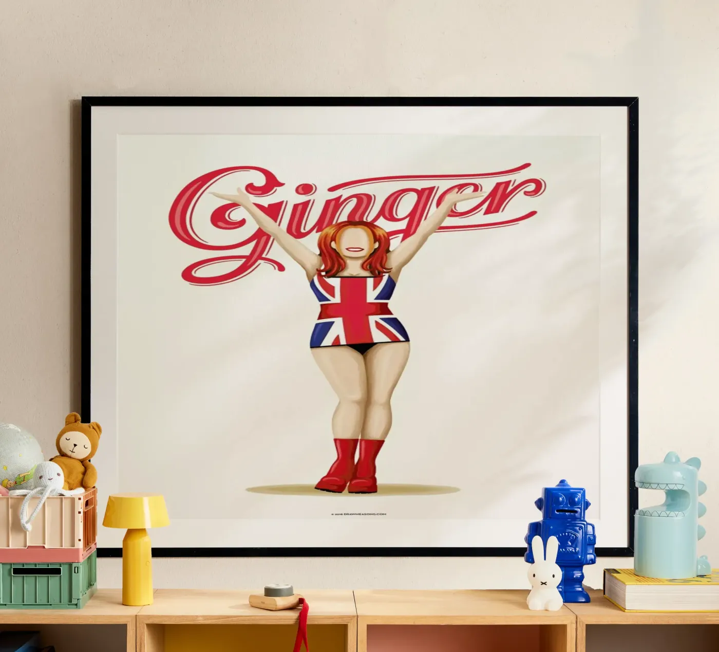 Ginger poster by Nour Tohme
