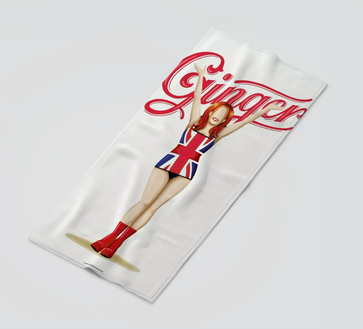 Ginger Strandtuch von Nour Tohme