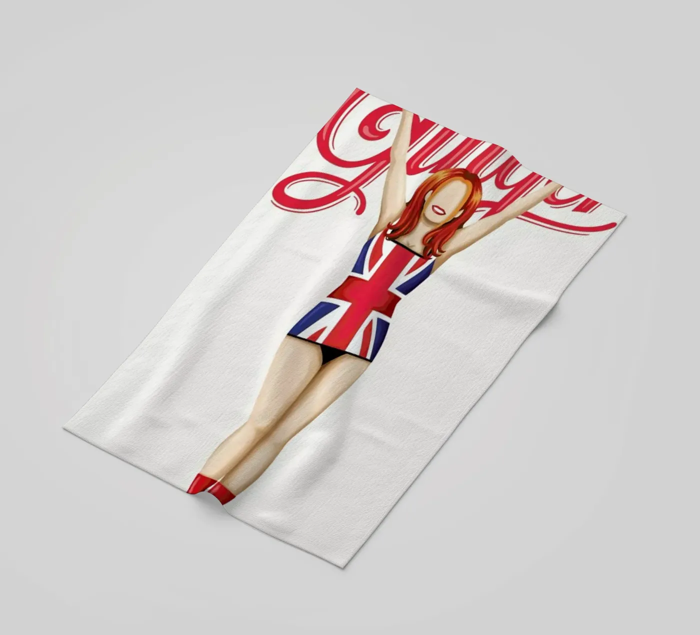 Ginger Strandtuch von Nour Tohme