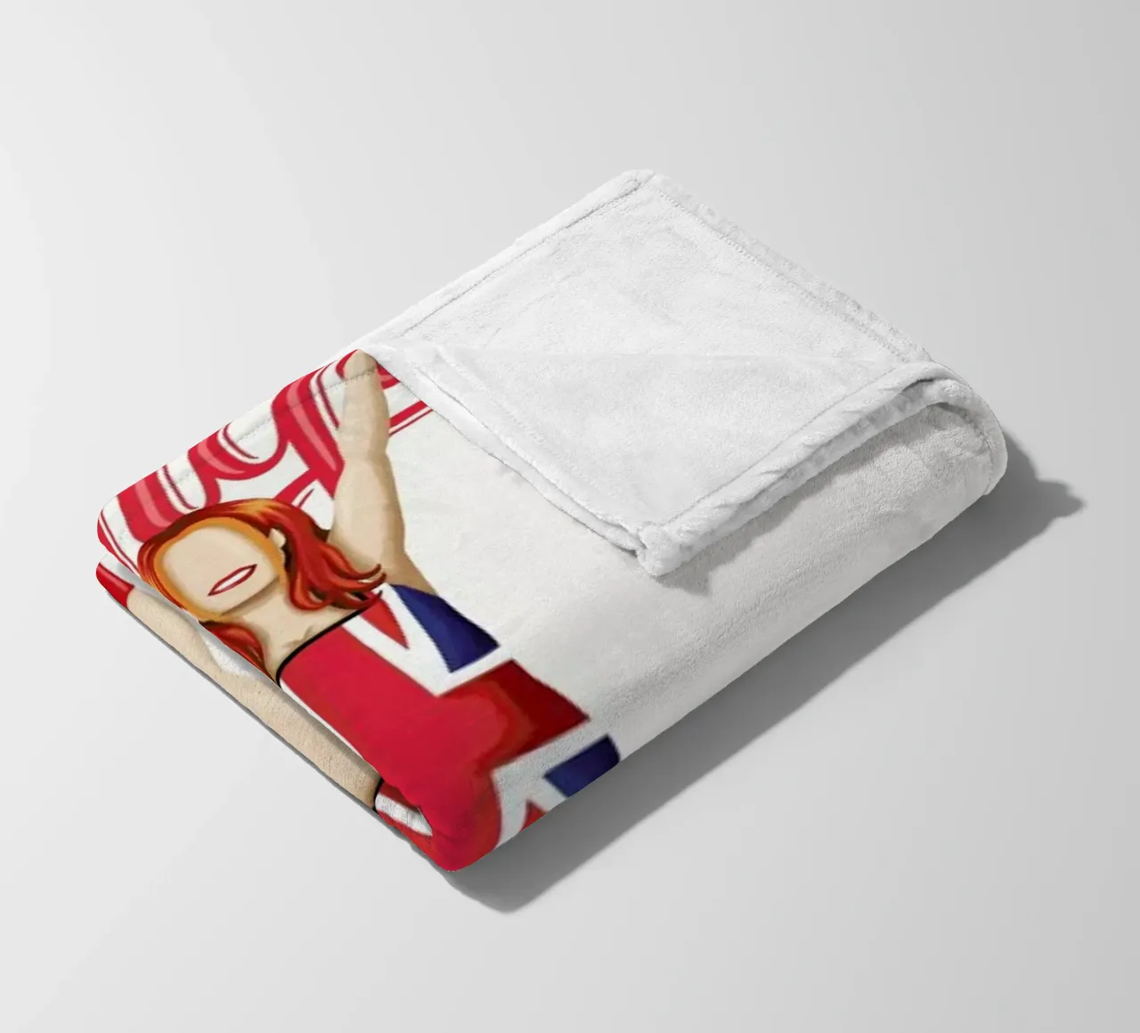 Ginger Fleecedecke von Nour Tohme