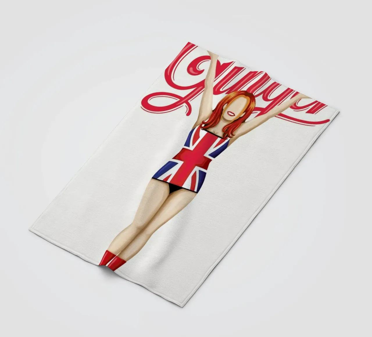 Ginger Fleecedecke von Nour Tohme