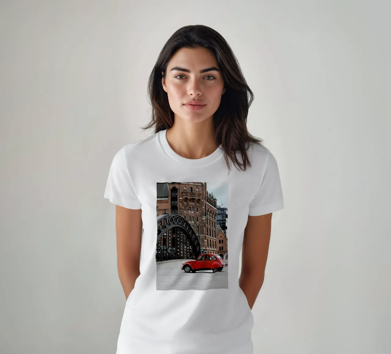 Red Oldtimer T-Shirt von Anja Hebrank Photography
