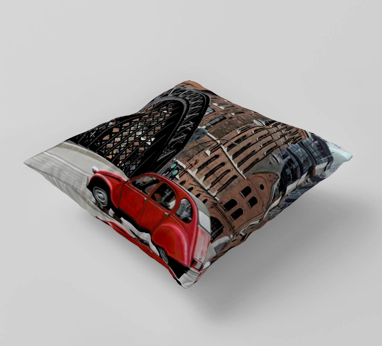 Red Oldtimer cuscino da Anja Hebrank Photography