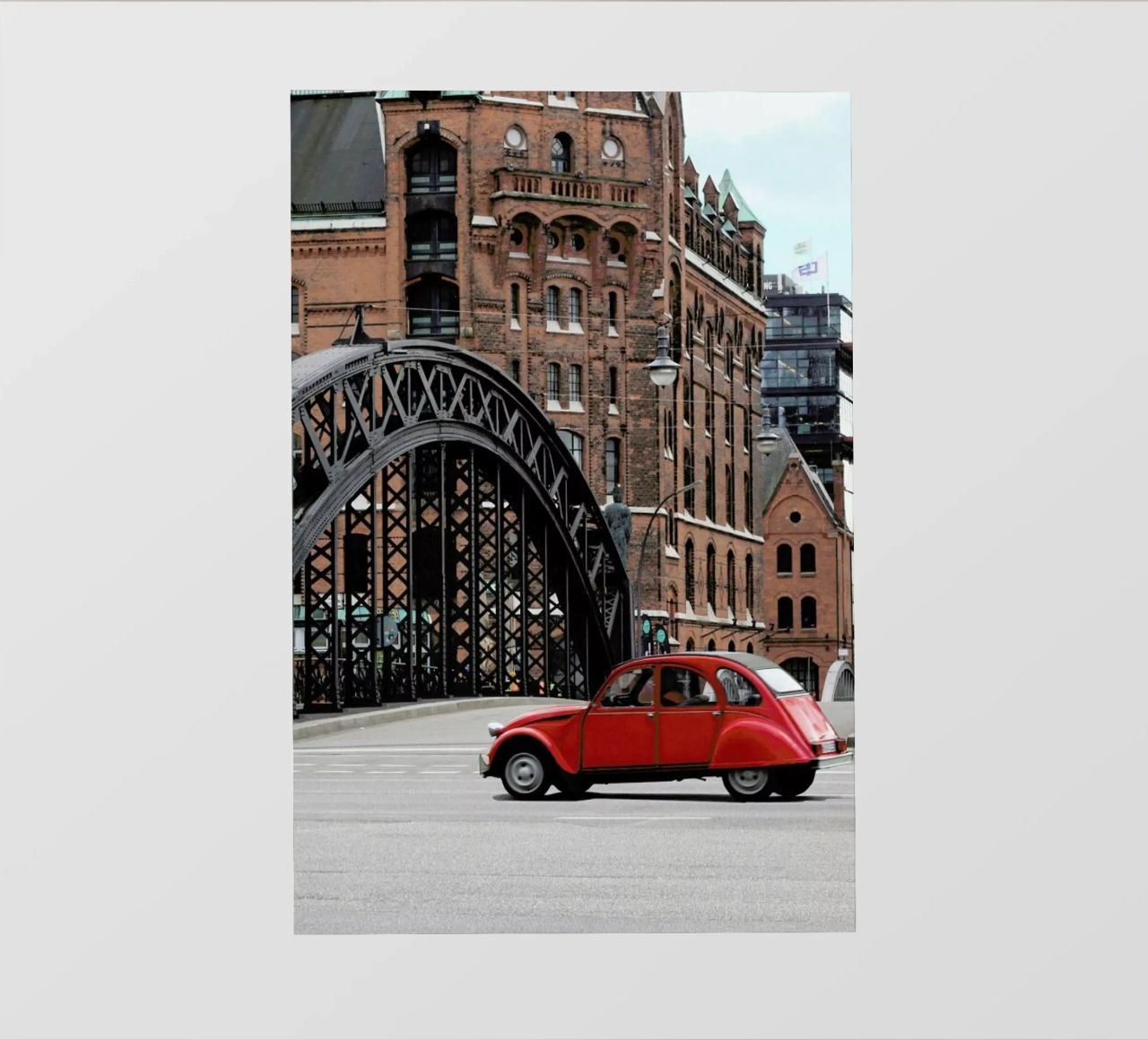 Red Oldtimer telo in pvc da Anja Hebrank Photography