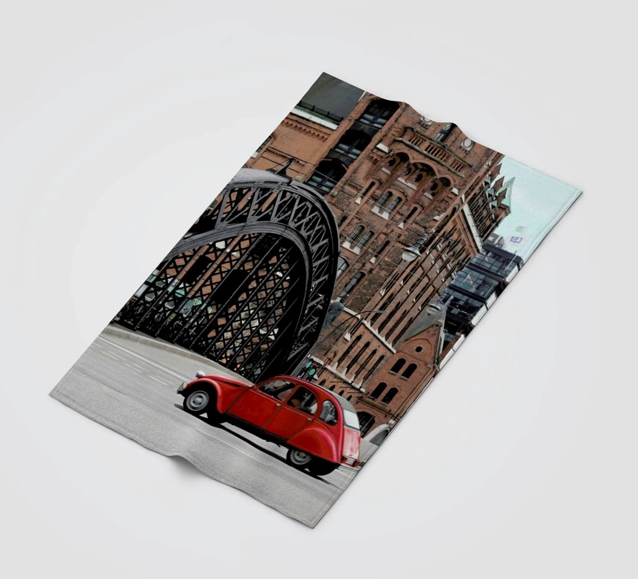 Red Oldtimer coperta in pile da Anja Hebrank Photography