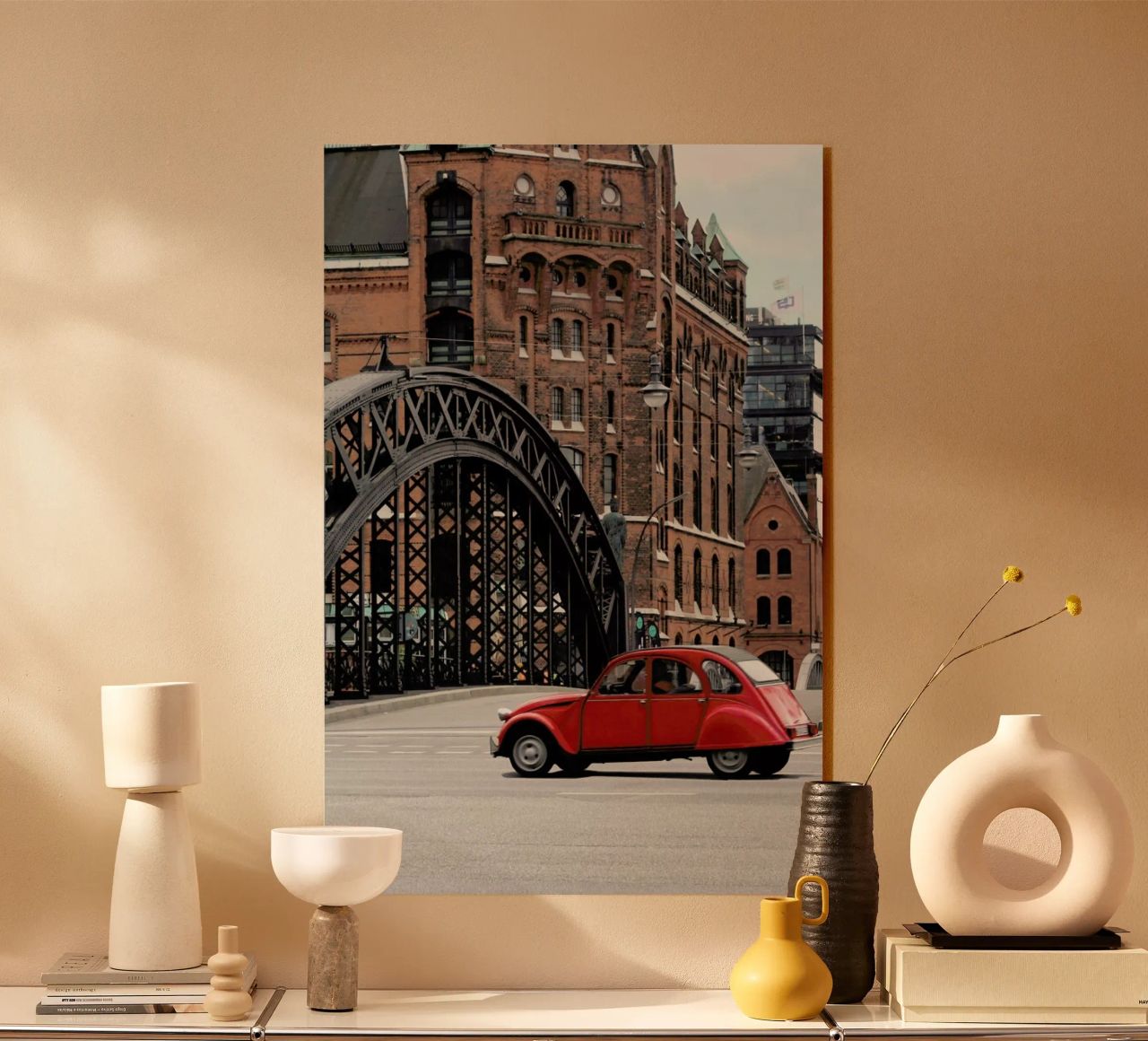 Red Oldtimer plexiglass da Anja Hebrank Photography