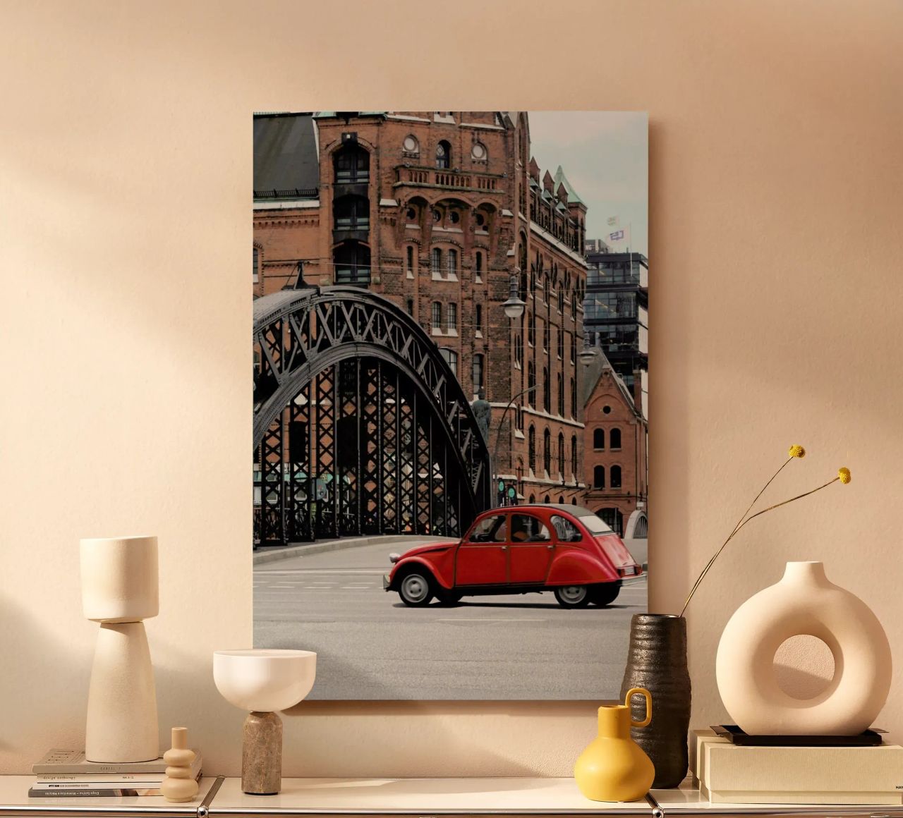 Red Oldtimer alluminio dibond da Anja Hebrank Photography