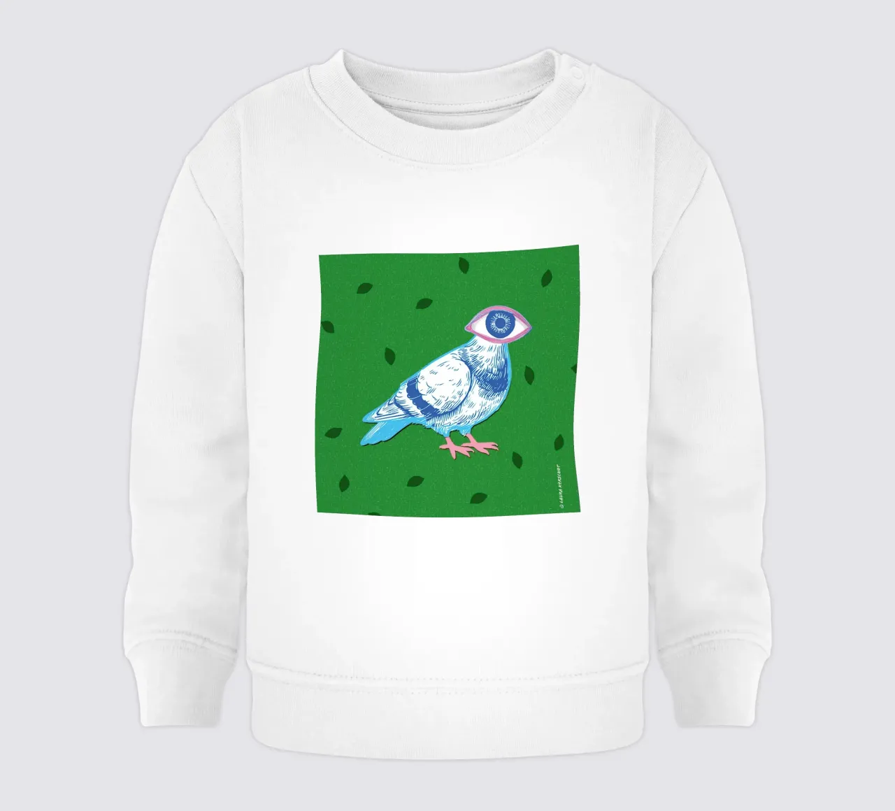 Eyebird felpa neonato da LauraKerschot