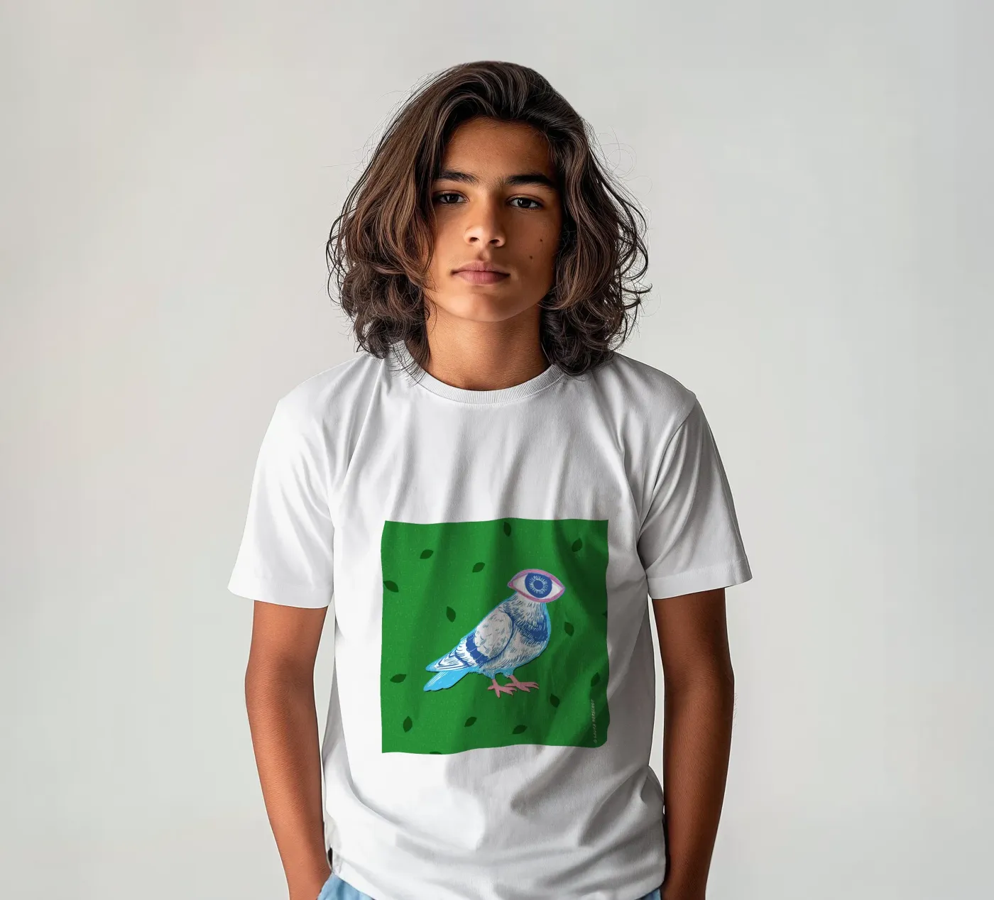 Eyebird t-shirt bambini da LauraKerschot