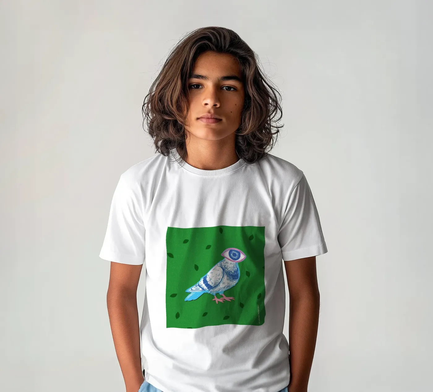 Eyebird t-shirt bambini da LauraKerschot