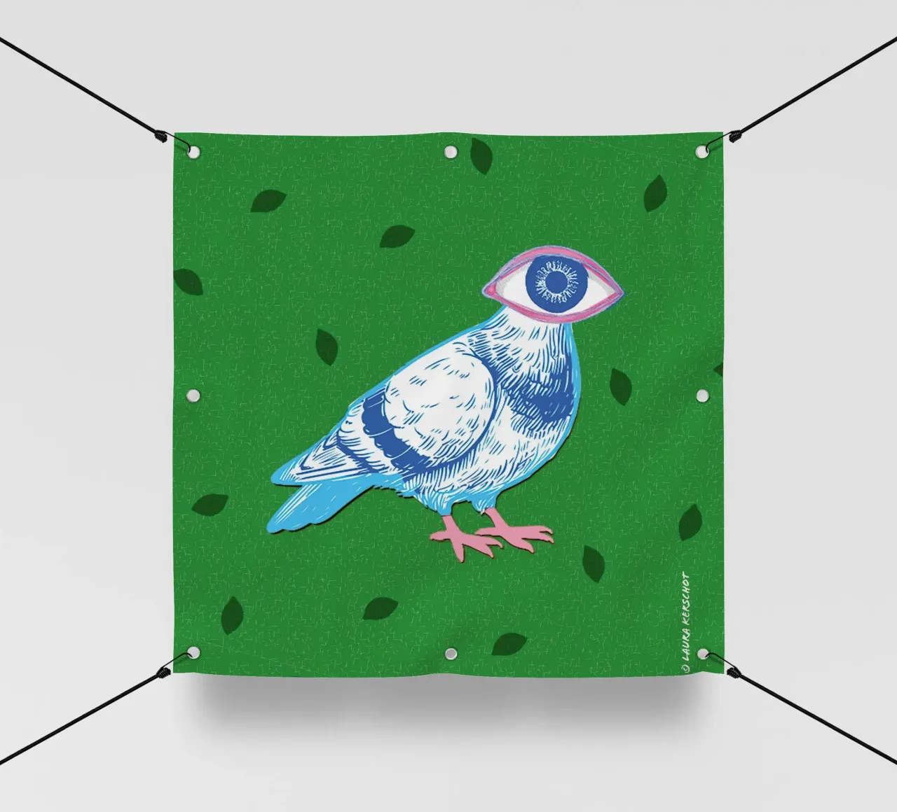 Eyebird telo in pvc da LauraKerschot