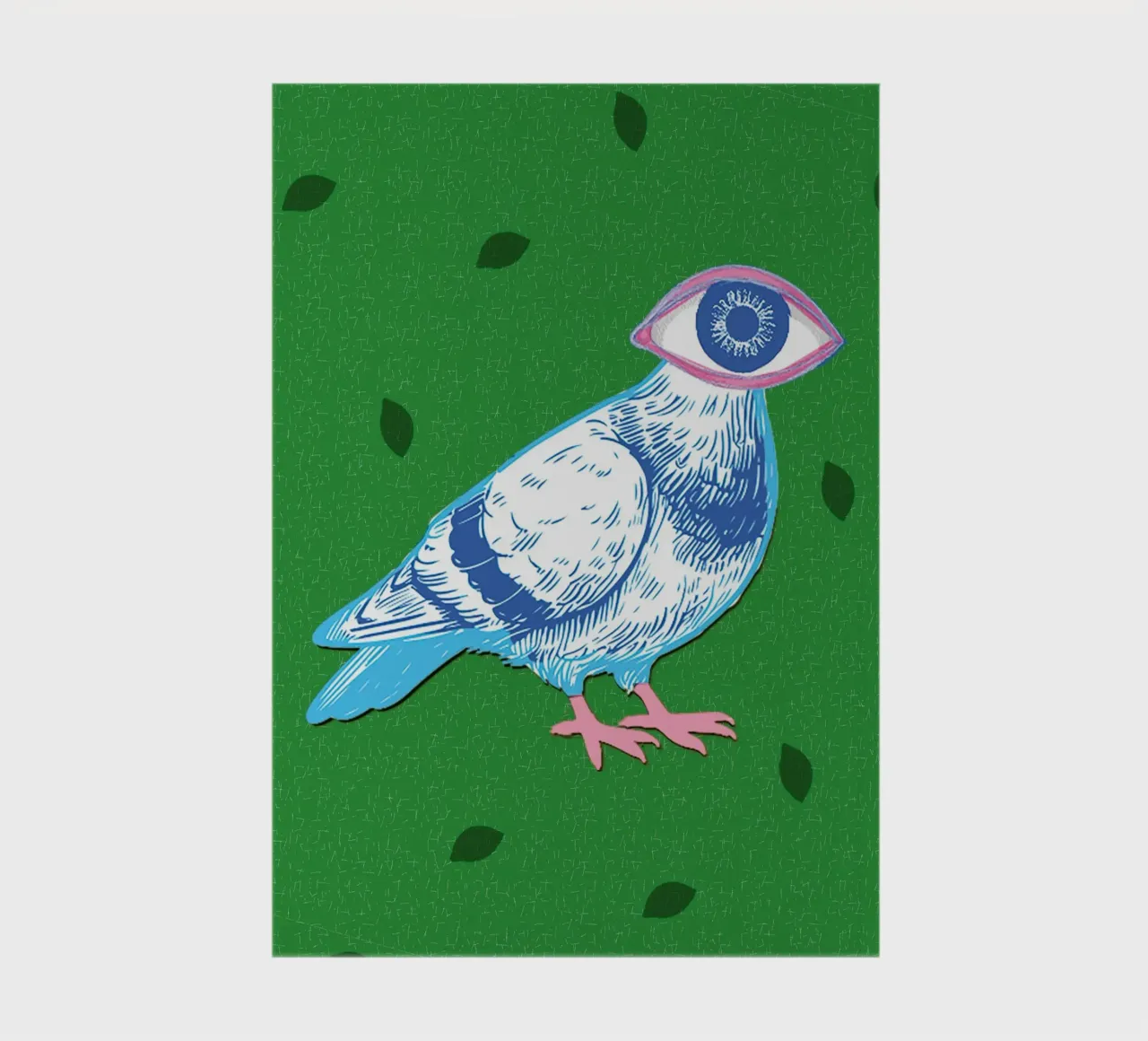 Eyebird notebook by LauraKerschot