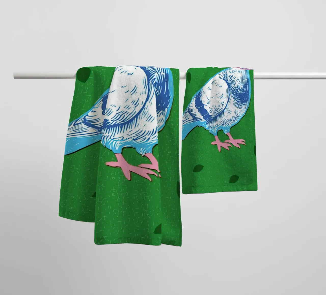 Eyebird asciugamano da bagno da LauraKerschot