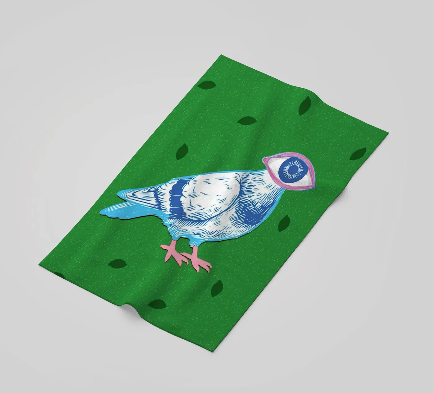 Eyebird strandhanddoek van LauraKerschot