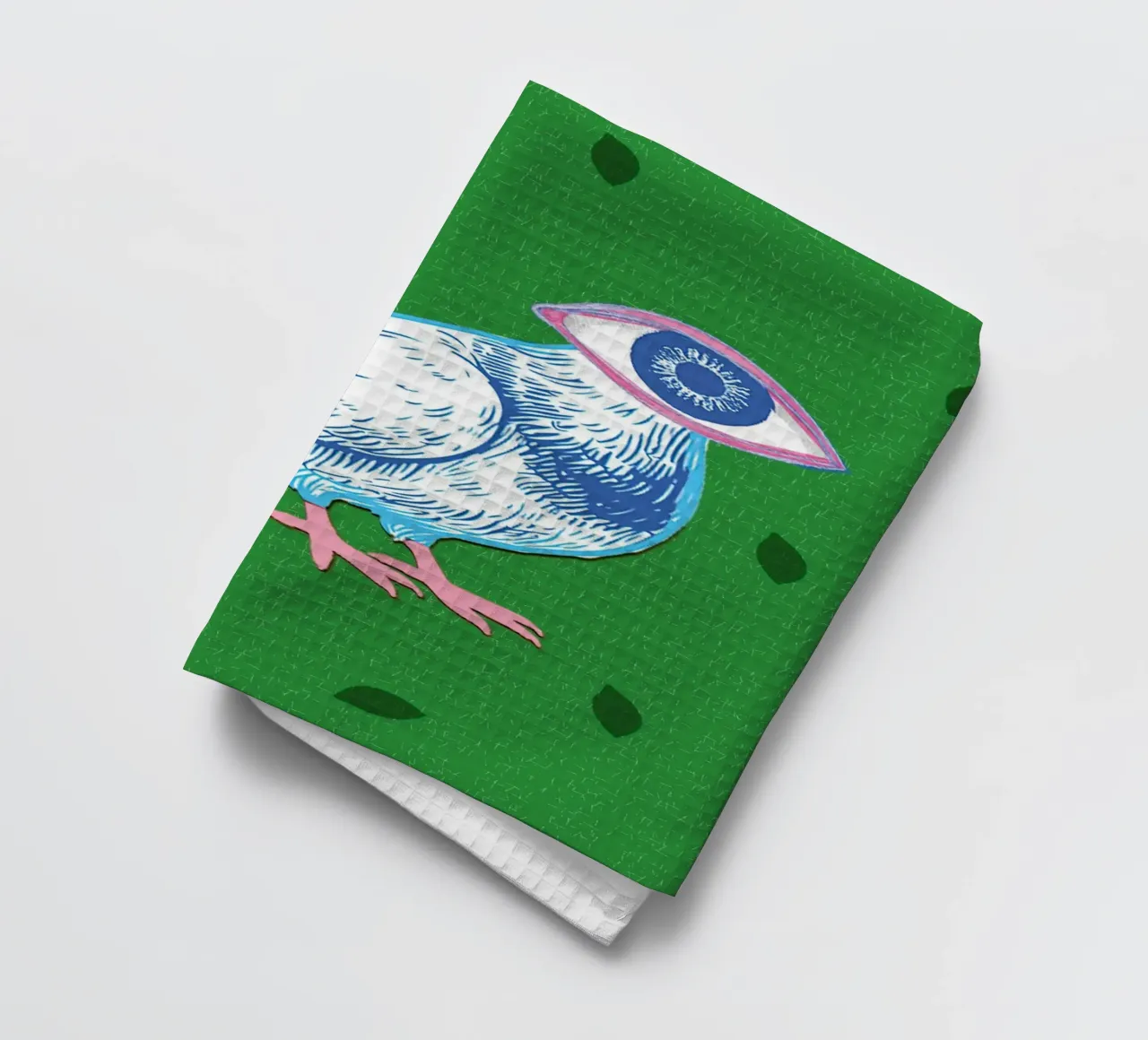 Eyebird canovaccio da cucina da LauraKerschot