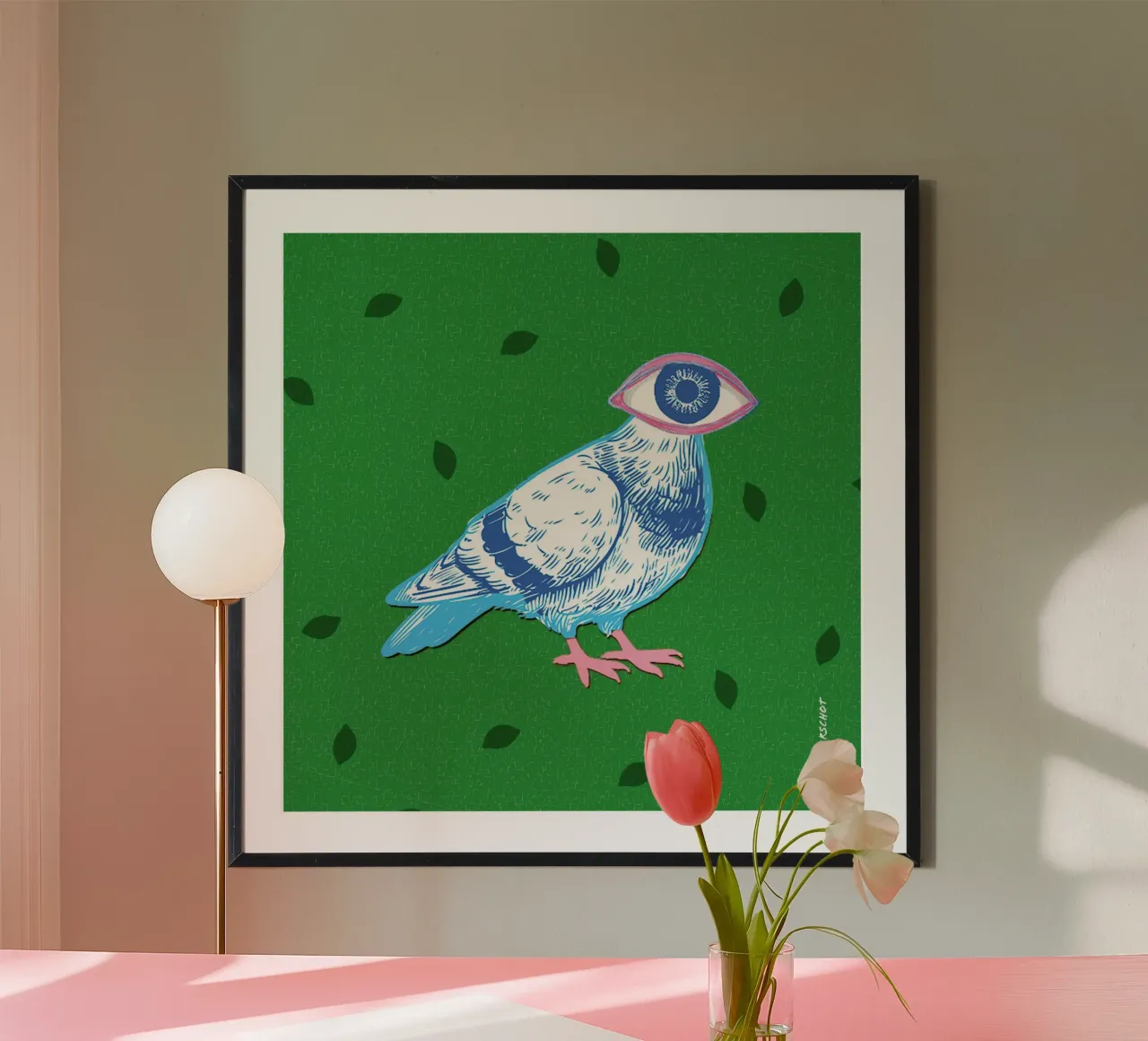 Eyebird poster da LauraKerschot