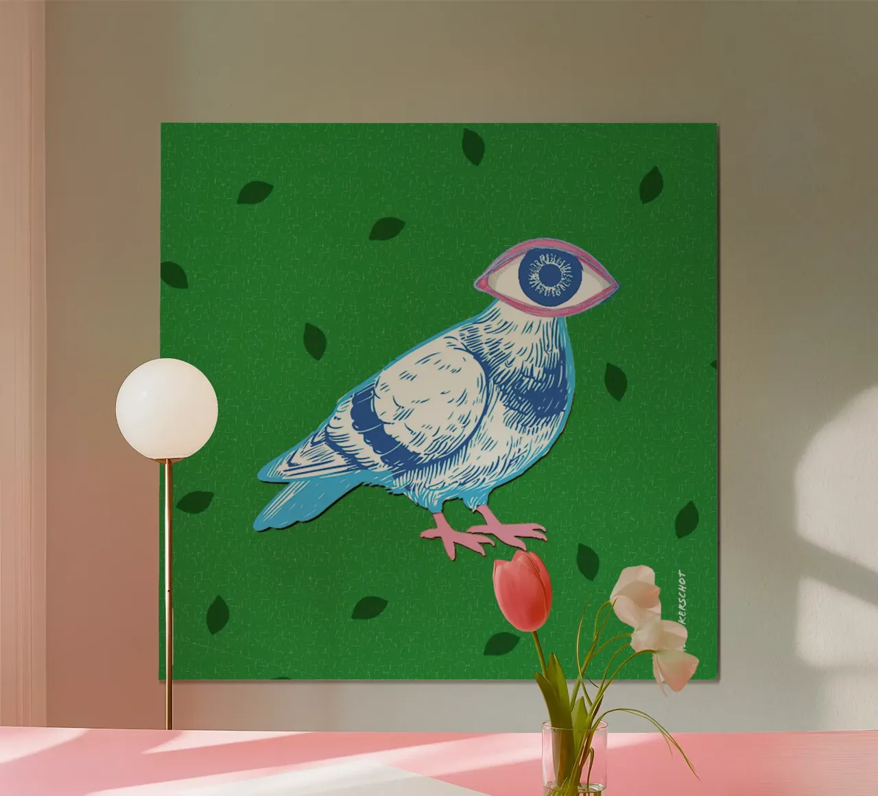 Eyebird poster da LauraKerschot