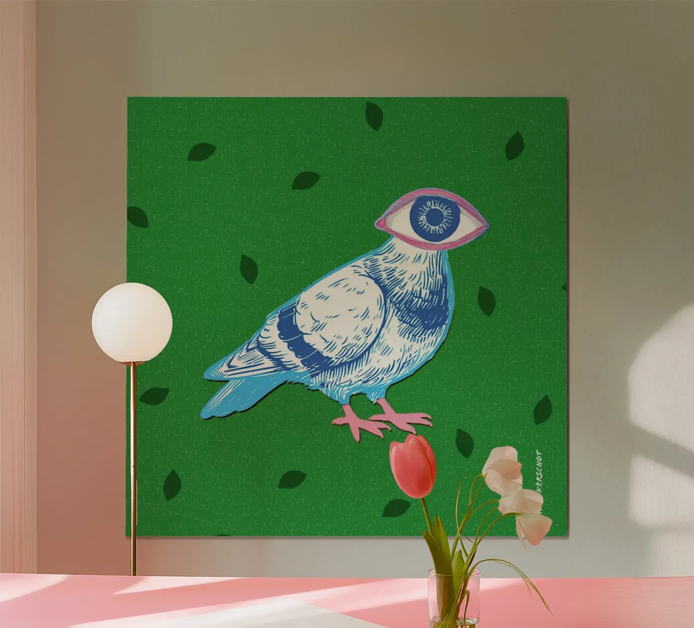 Eyebird poster da LauraKerschot