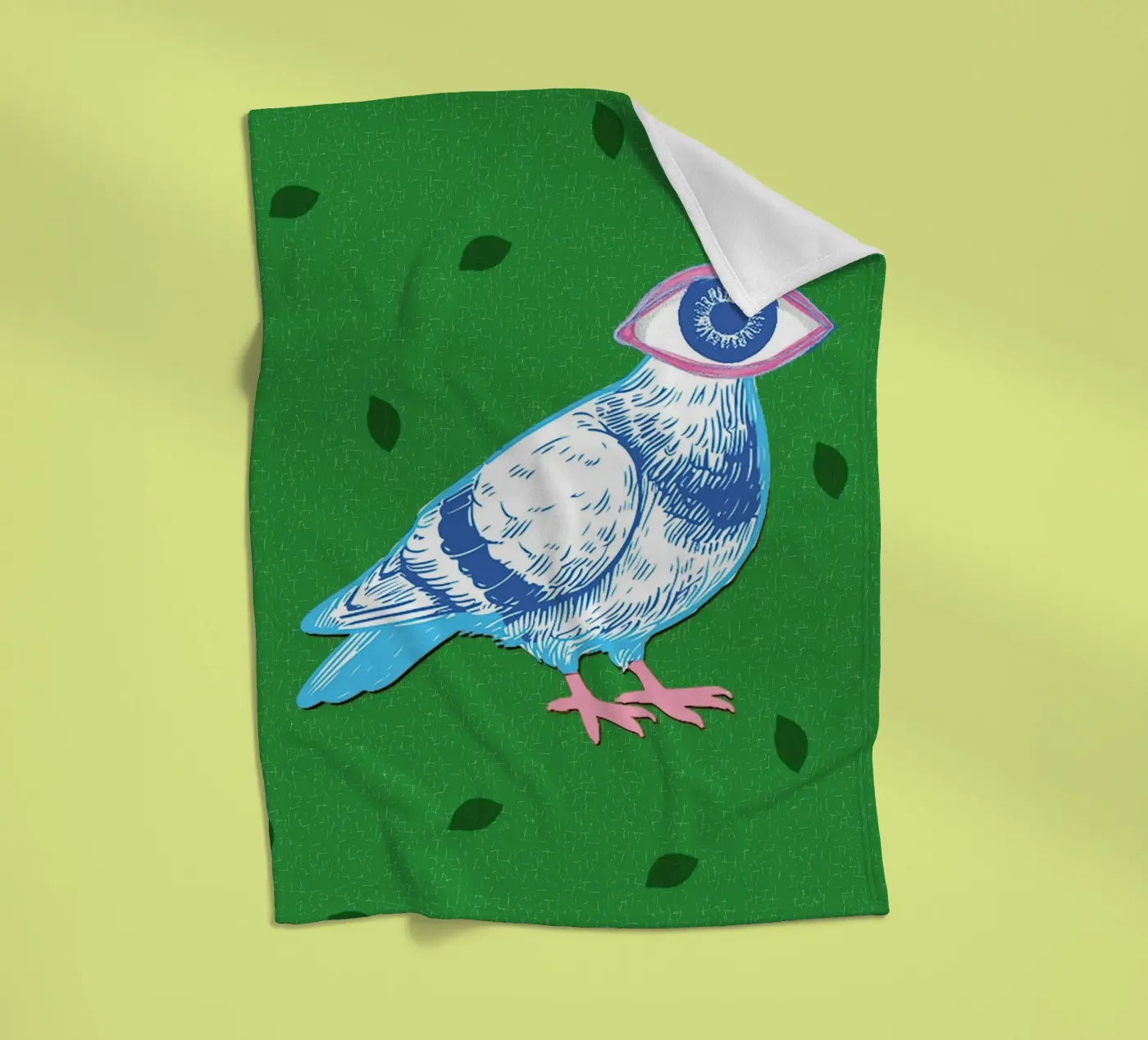 Eyebird Fleecedecke von LauraKerschot