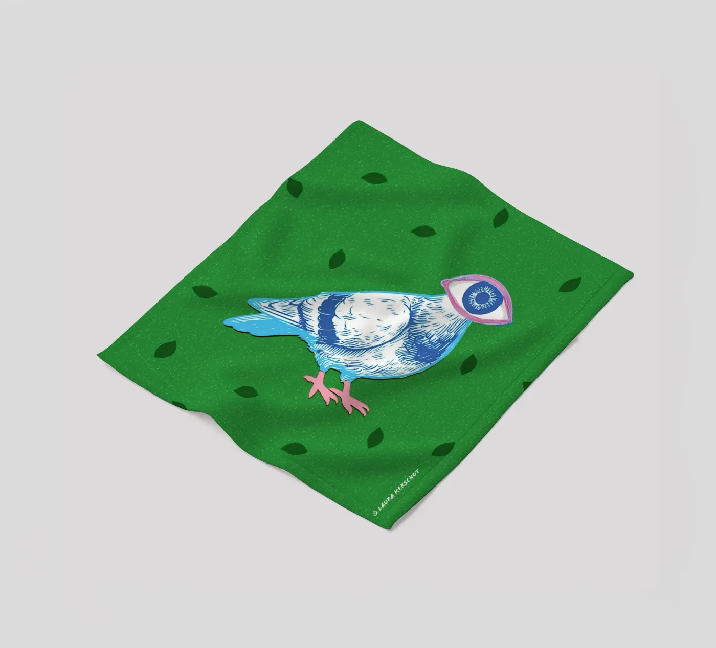 Eyebird Fleecedecke von LauraKerschot