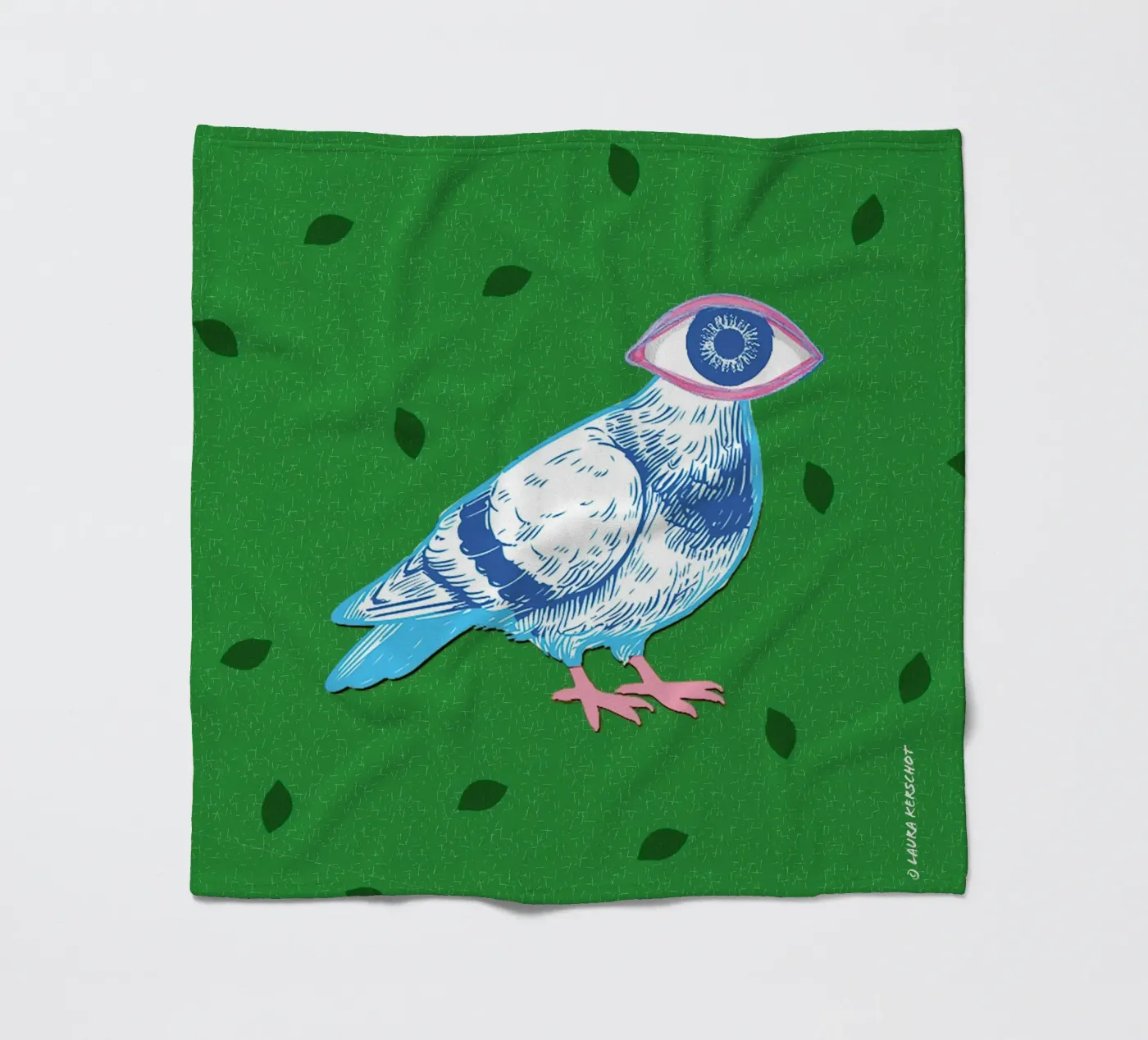 Eyebird Fleecedecke von LauraKerschot