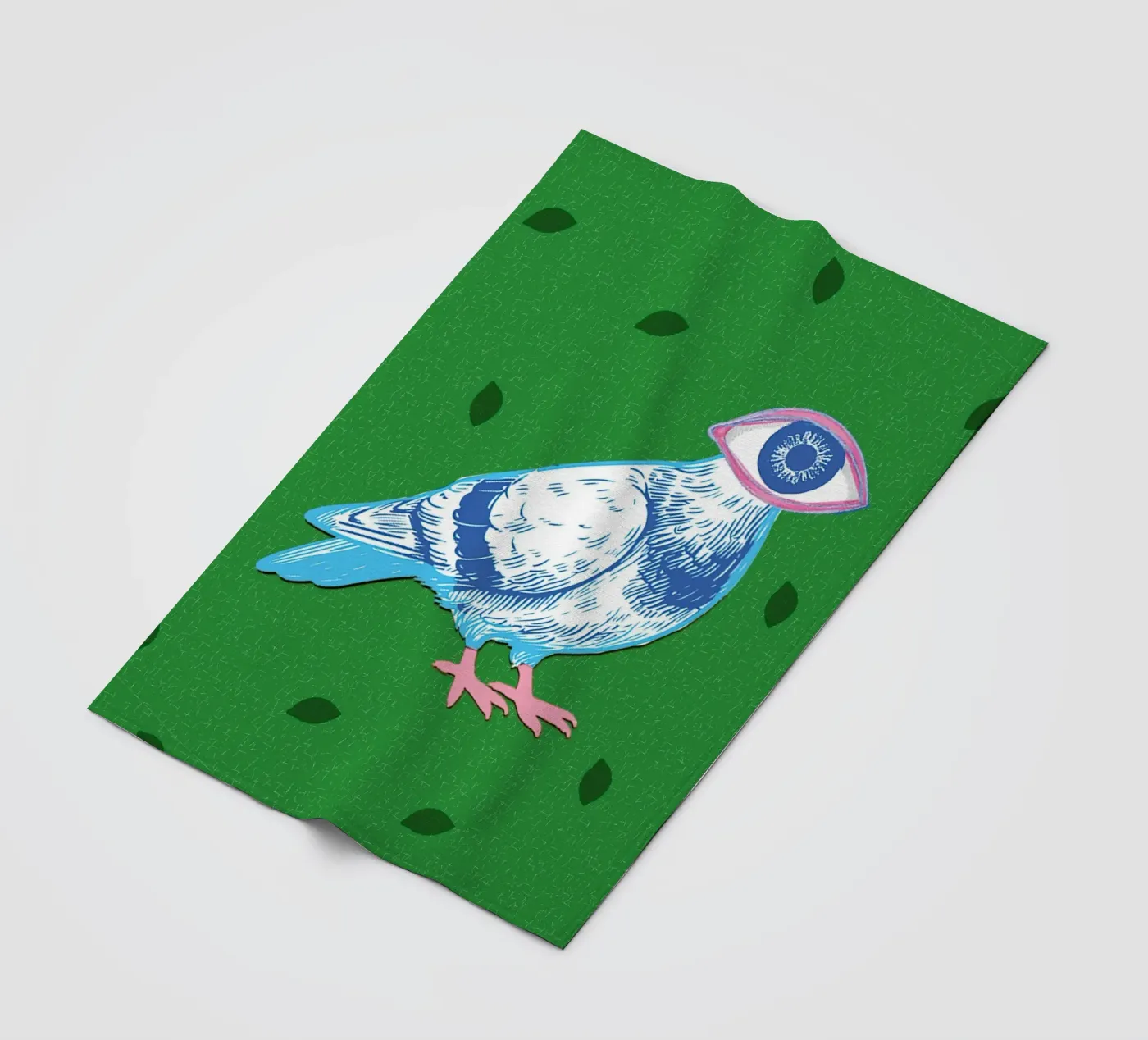 Eyebird Fleecedecke von LauraKerschot