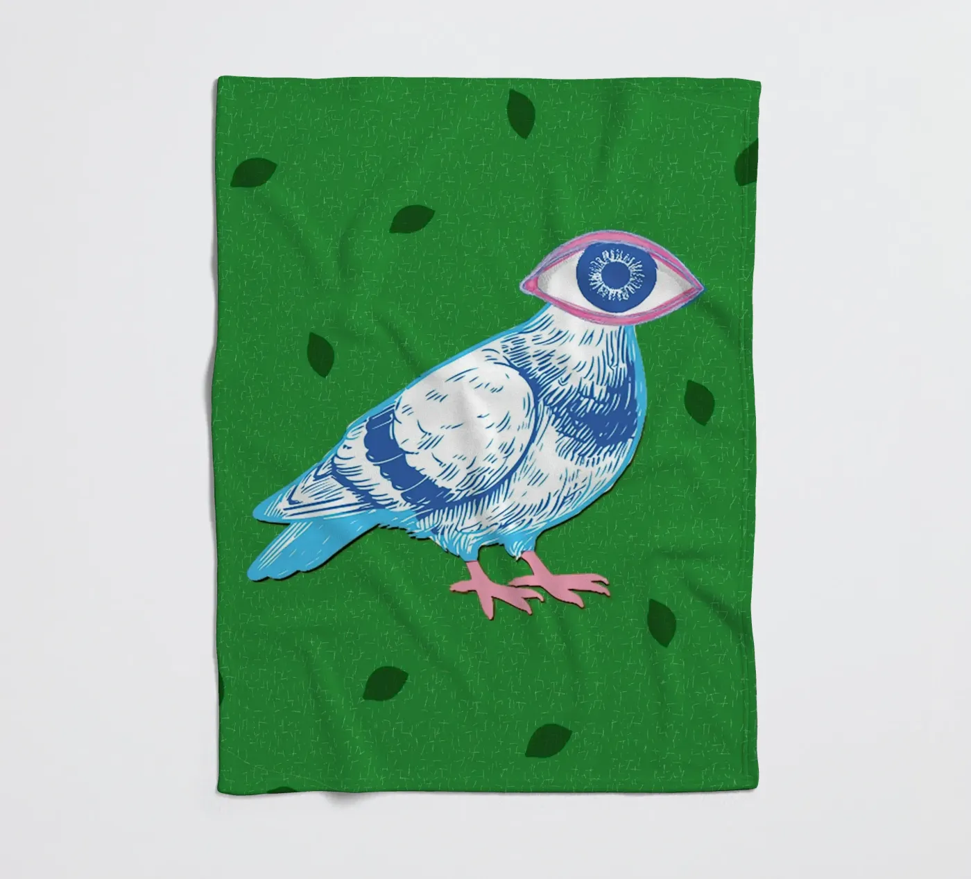 Eyebird Fleecedecke von LauraKerschot
