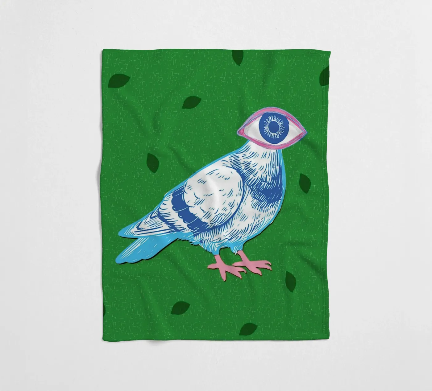 Eyebird Fleecedecke von LauraKerschot