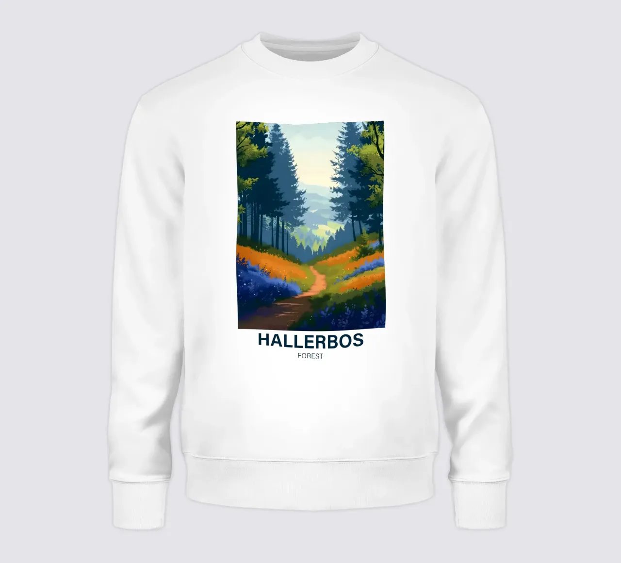 Foresta di Hallerbos felpa da Wanderlust Vibes