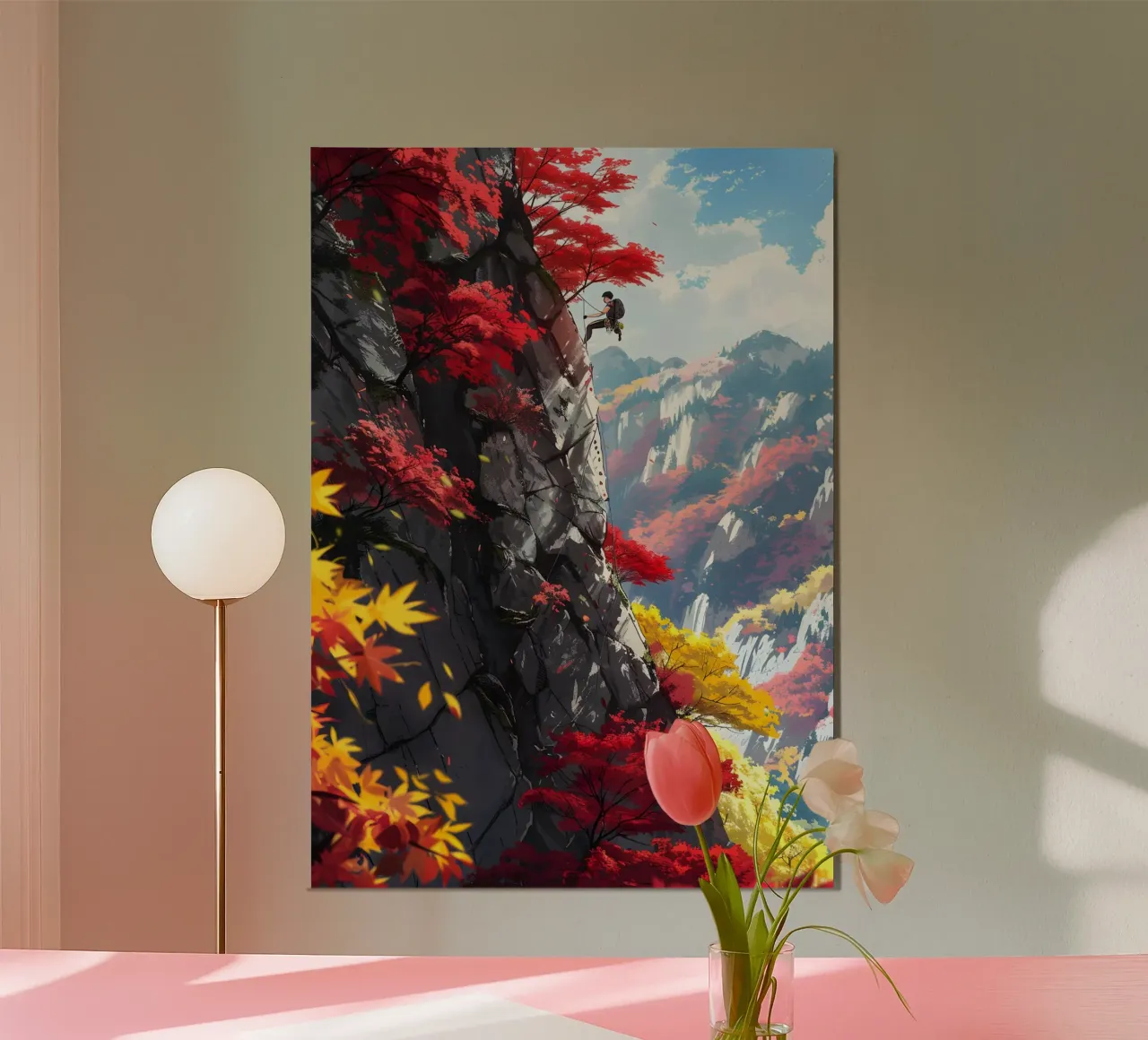Paesaggio d'epoca alluminio dibond da Wanderlust Vibes
