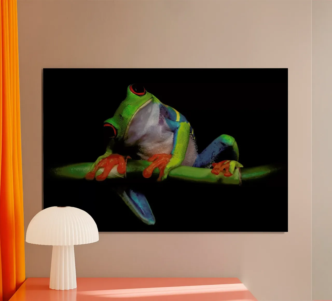 Curiosity poster con telaio in plastica da Pictufy