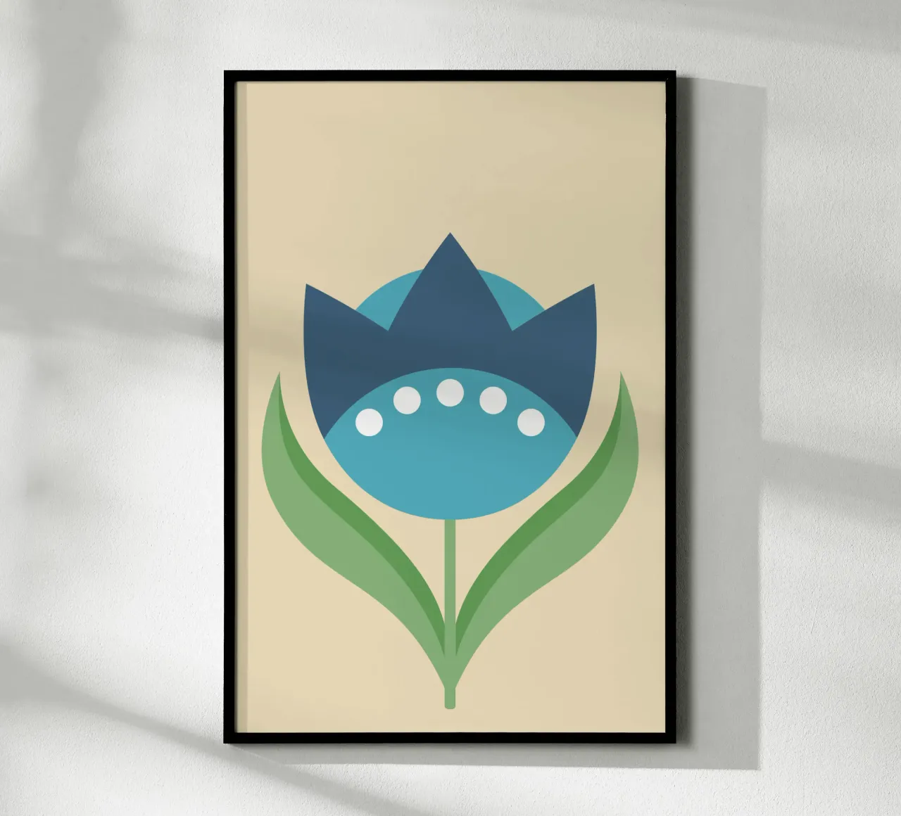 Geometric Flora carta hahnemühle da SMPLE