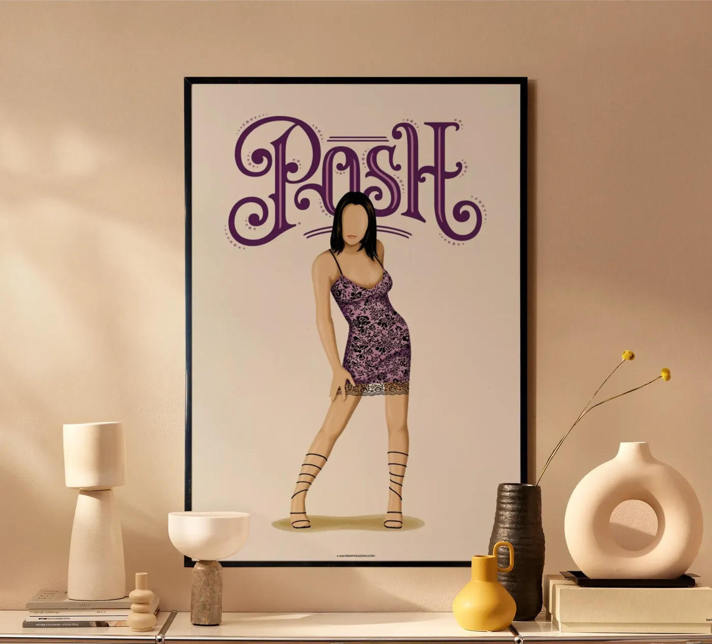 Posh poster by Nour Tohme