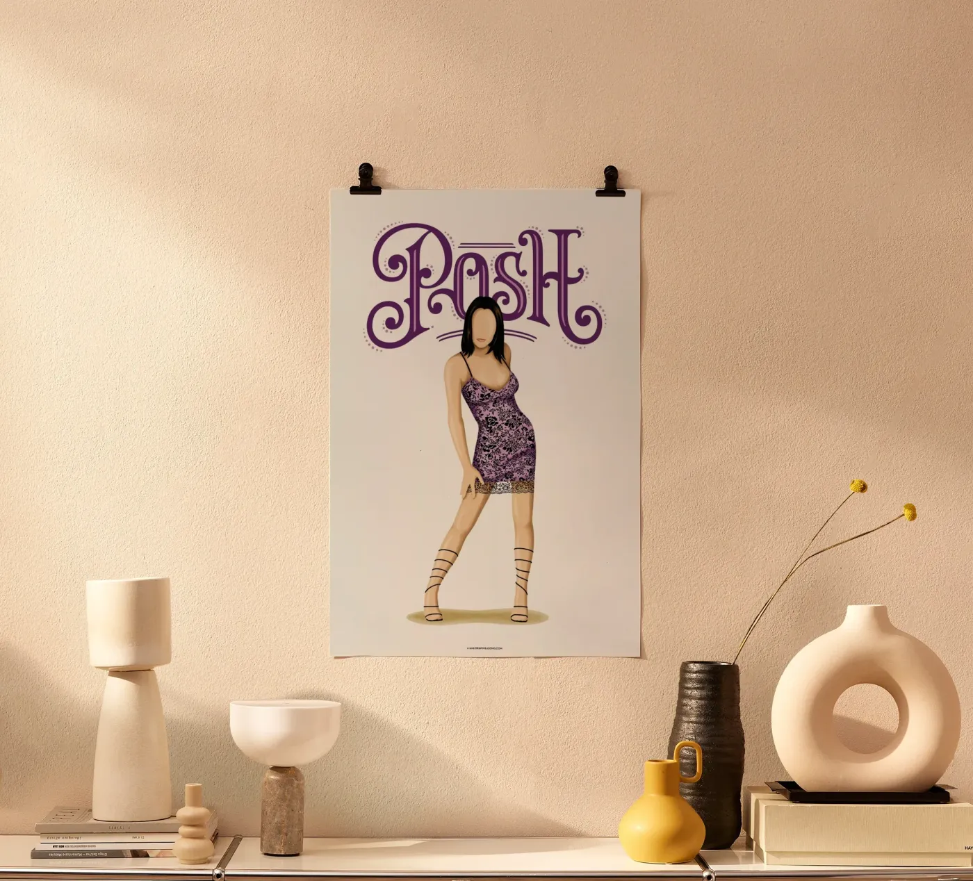 Posh poster by Nour Tohme