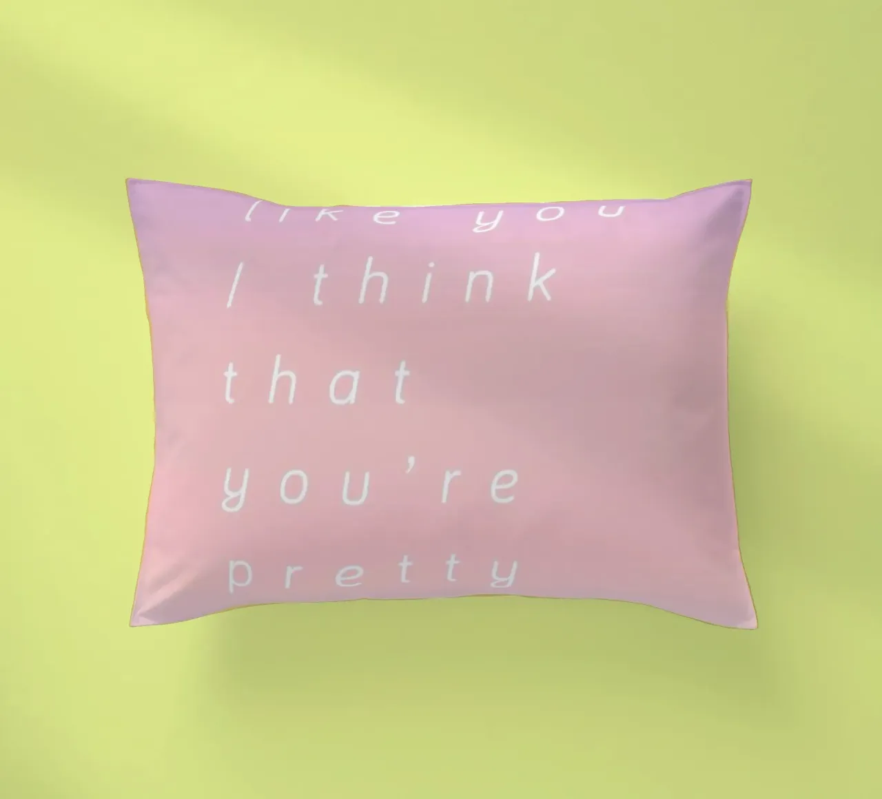 I Think You Are Great cuscino da Oh Darling