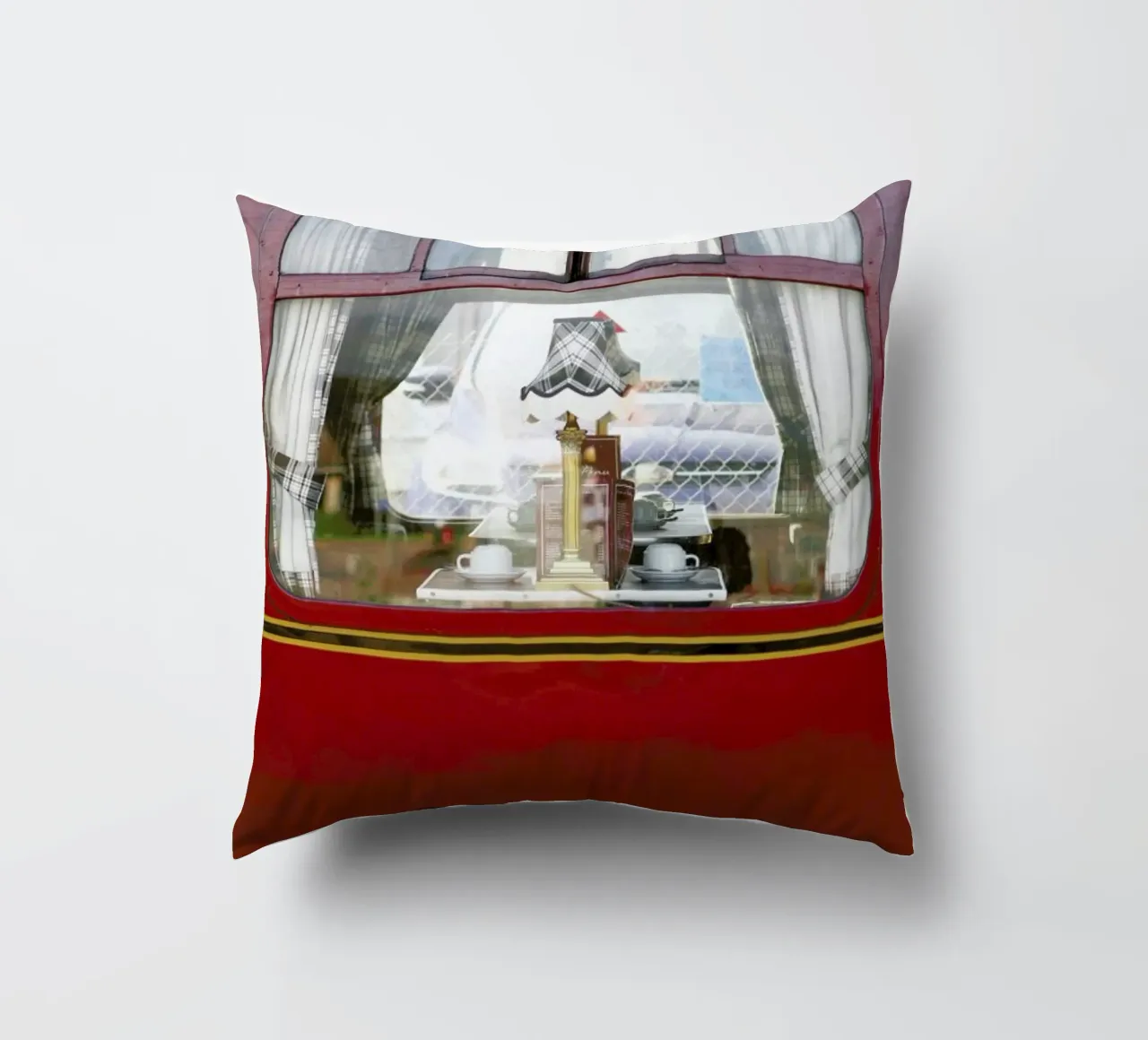 Jacobite Express Steam cuscino da Anja Hebrank Photography