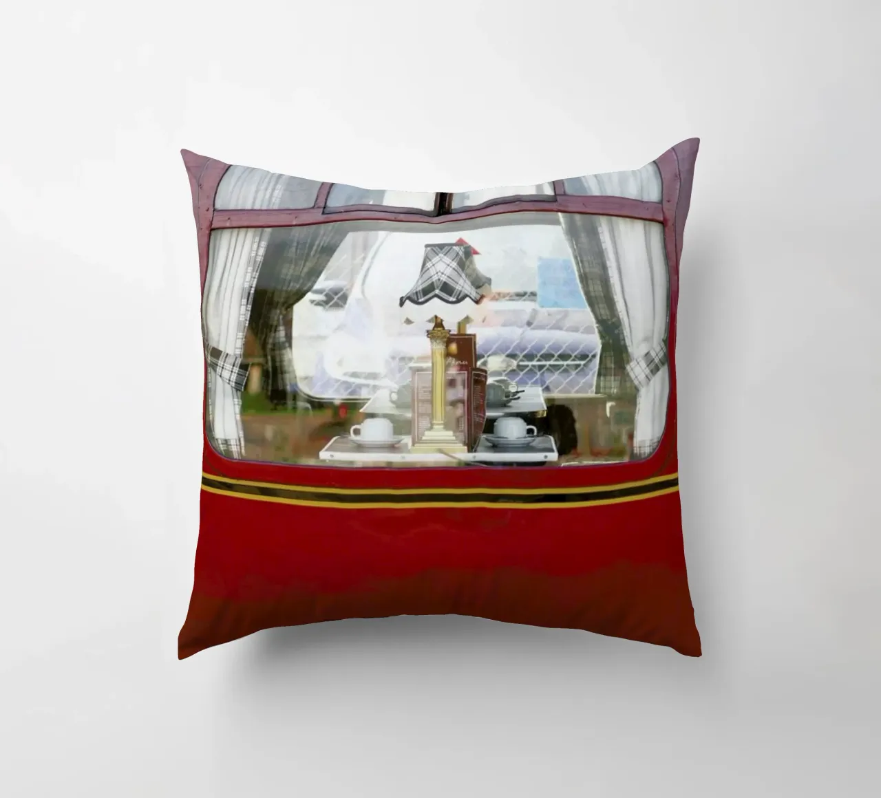 Jacobite Express Steam cuscino da Anja Hebrank Photography