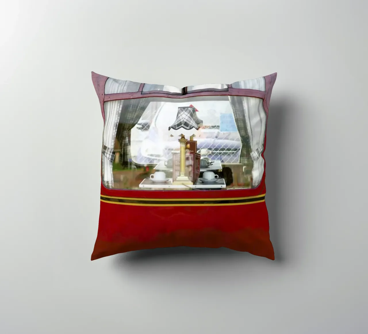 Jacobite Express Steam cuscino da Anja Hebrank Photography