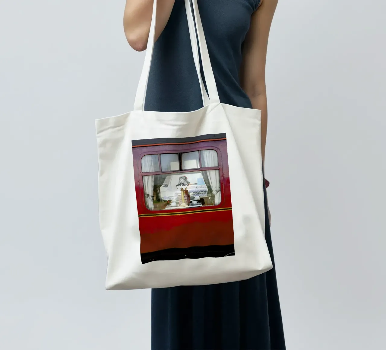 Jacobite Express Steam borsa in juta da Anja Hebrank Photography