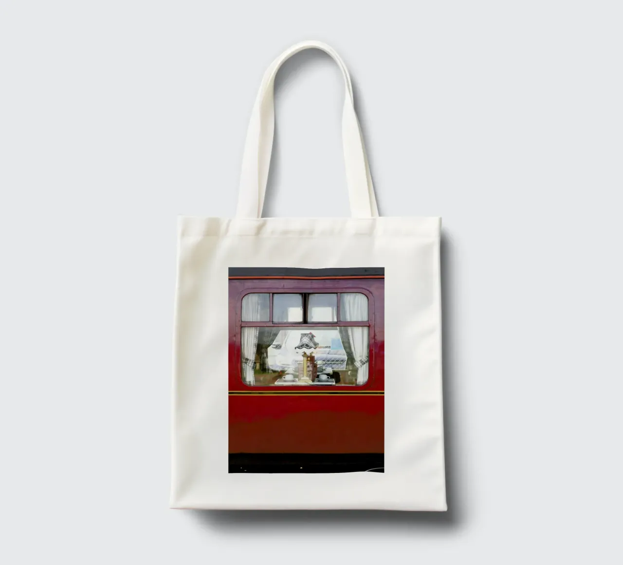Jacobite Express Steam borsa in juta da Anja Hebrank Photography