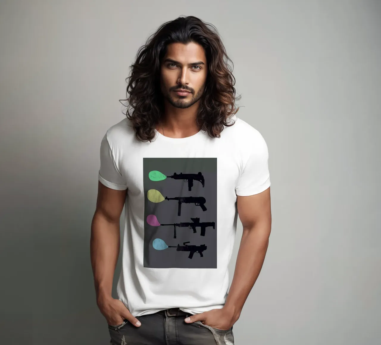 Bubble Guns t-shirt da Tobe Fonseca