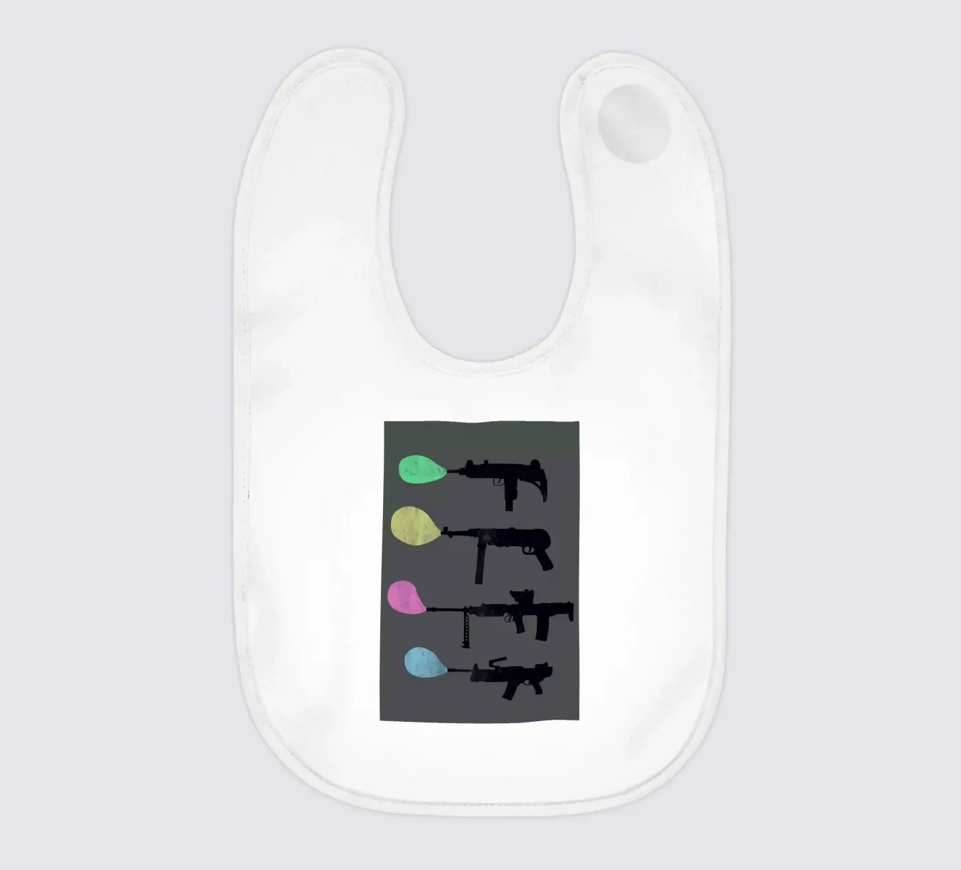 Bubble Guns Babylätzchen von Tobe Fonseca